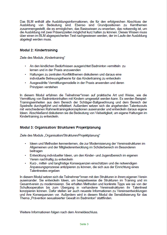 DBV Talentscout 3