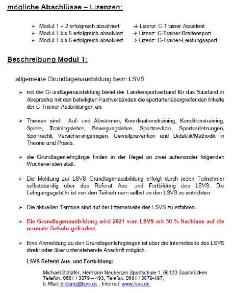 C Trainerausbildung 2