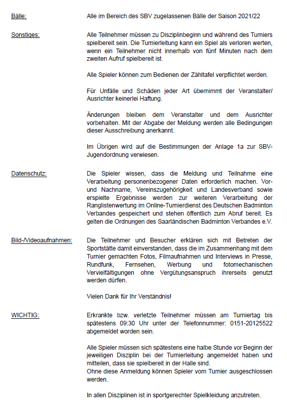 Ausschreibung C RLT U15 Seite 2