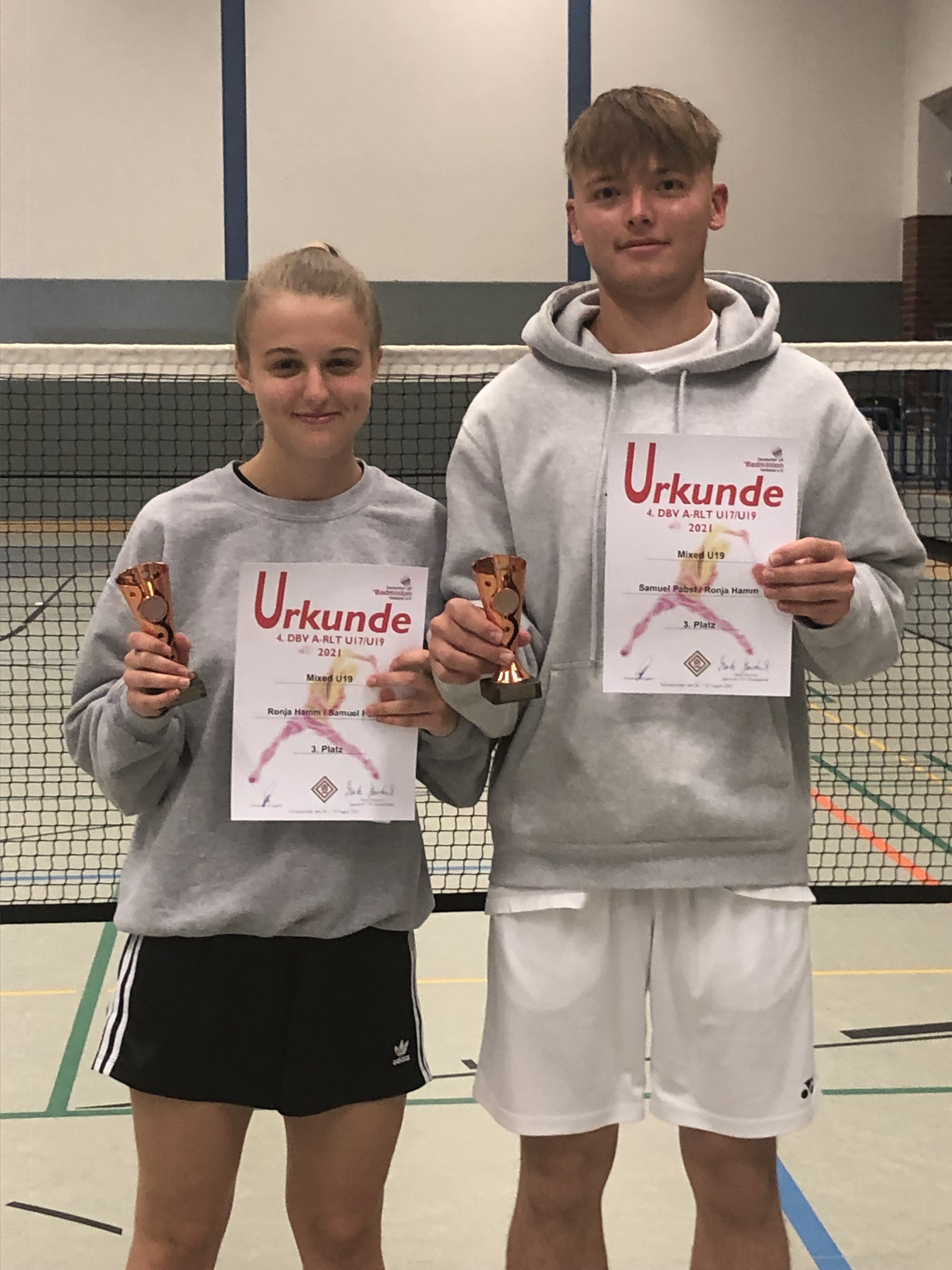 3 Platz Samuel Pabst Ronja Hamm